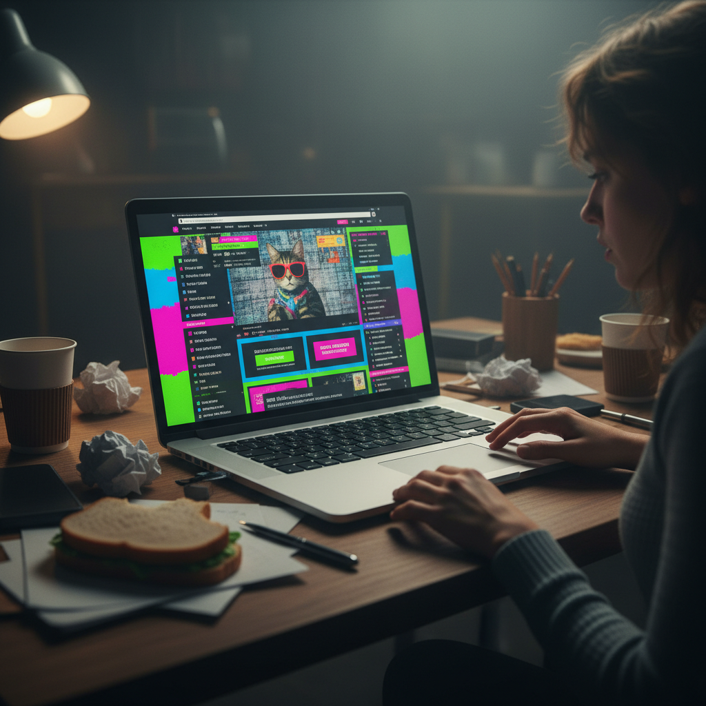 slow website poor user experience example low conversion website UAE